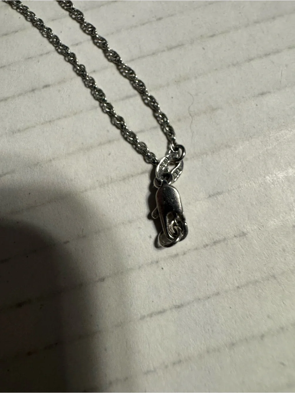I Love My Shih Tzu Crescent Moon Pendant Necklace